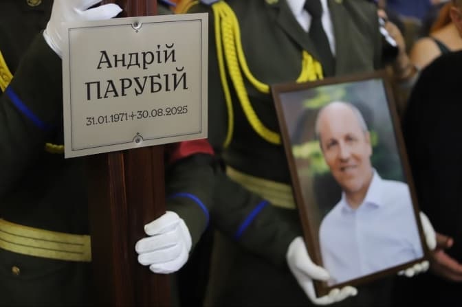 У Львові відбувся парастас за Андрієм Парубієм (фото)