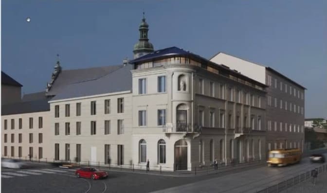 У центрі Львова планують звести дворівневий хостел на даху історичної будівлі