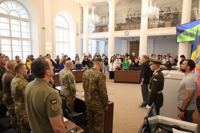 У Львові посмертно нагородили 30 захисників за оборону незалежності України. Фото