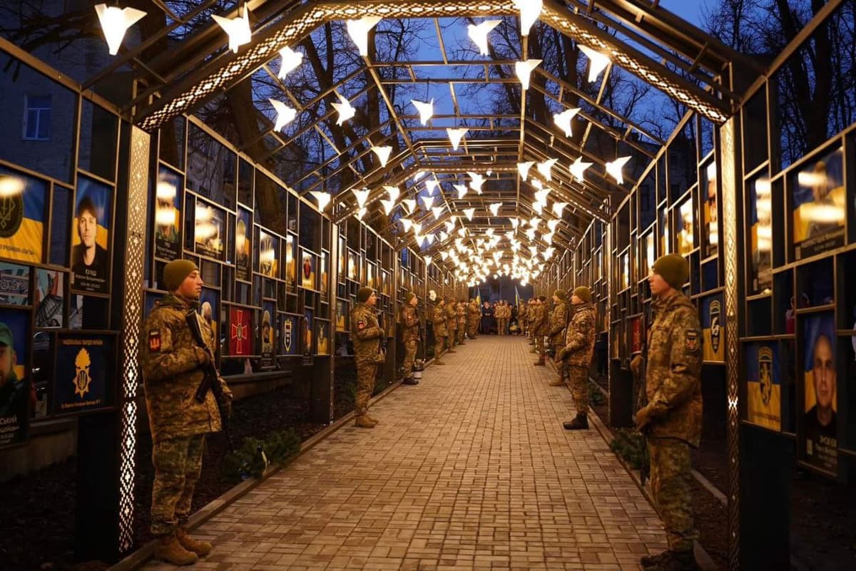 На Львівщині відкрили Алею пам’яті загиблих захисників