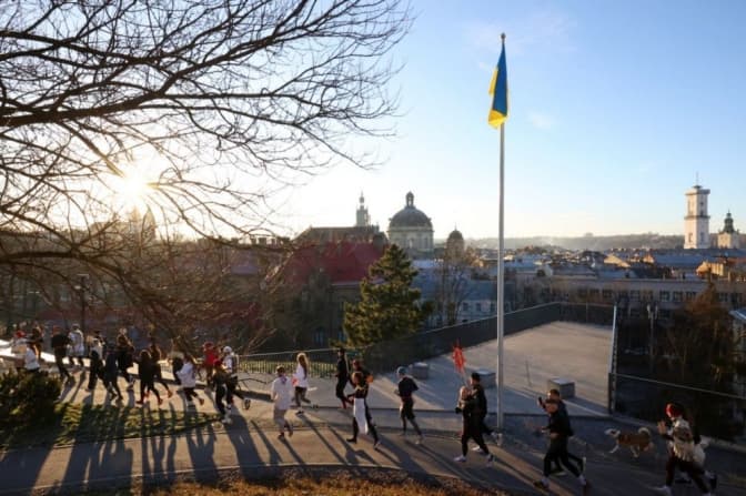 У Львові відбувся перший в Україні «Забіг Звіздарів». Фото