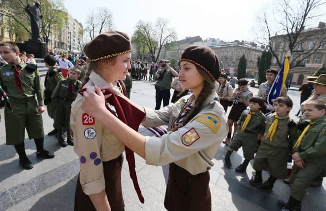 Як у Львові святкували 104-ий День народження пласту. Фото