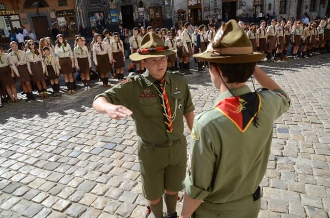 У неділю біля пам'ятника Чорноволу у Львові відкриють пластове містечко