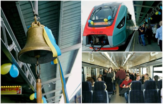 Як курсуватиме новий швидкісний потяг зі Львова до Чернівців. Фото