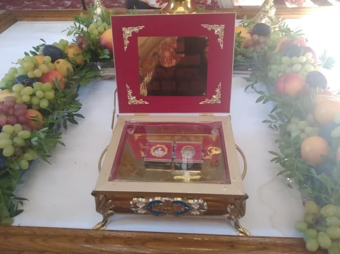 На Львівщину привезли мощі верховних апостолів Петра і Павла. Фото