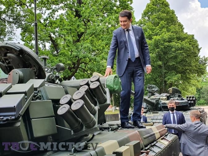 Голова Верховної Ради у Львові уникнув відповіді, чи буде балотуватися у президенти