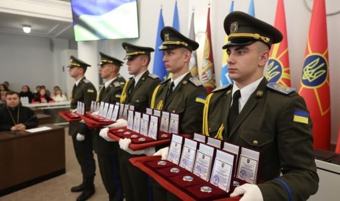 У Львові 30 захисників посмертно нагородили «Почесним знаком Святого Юрія»