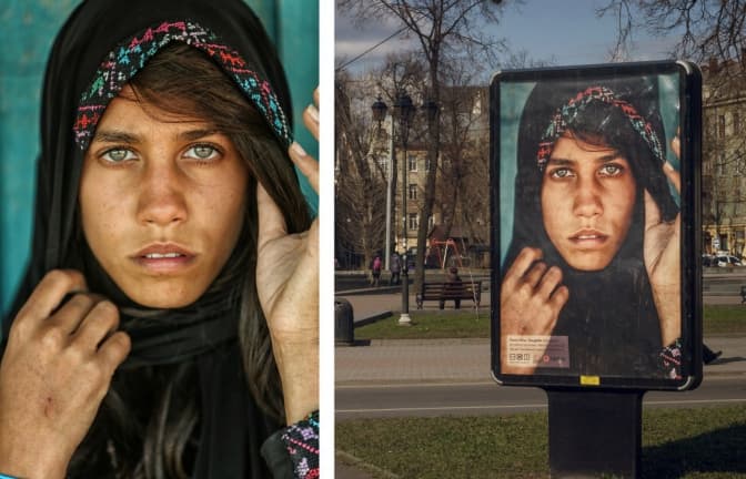 На вулицях Львова з’явилася реклама зі знимками відомих фотографів