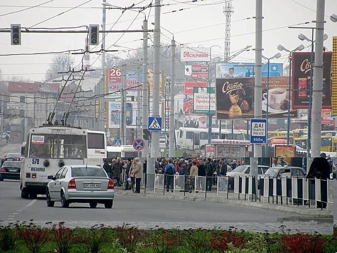 У Львові не буде реклами на деяких перехрестях. Перелік