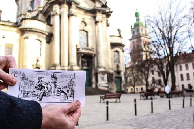 Львівські студенти з'ясовують, чи повірять львів'яни в українського «Комісара Рекса». Оновлено