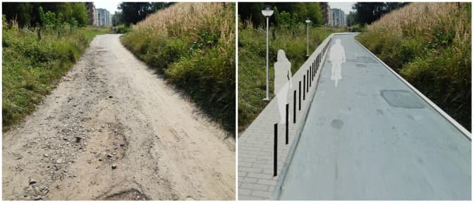 З’єднати Рясне: чи підсвітять доріжку, що з’єднує два спальні райони?