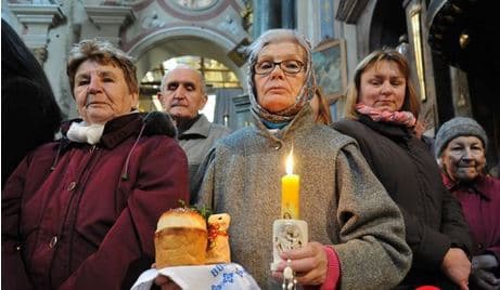 Як у Львові католики святкують Великдень. Фото