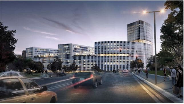 На території колишнього заводу у Львові планують побудувати житловий комплекс. Візуалізація