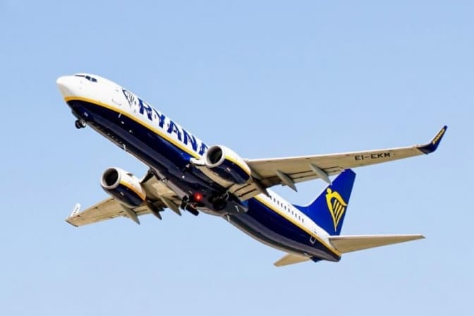 Ryanair відкрив продаж квитків зі Львова до литовського Каунаса