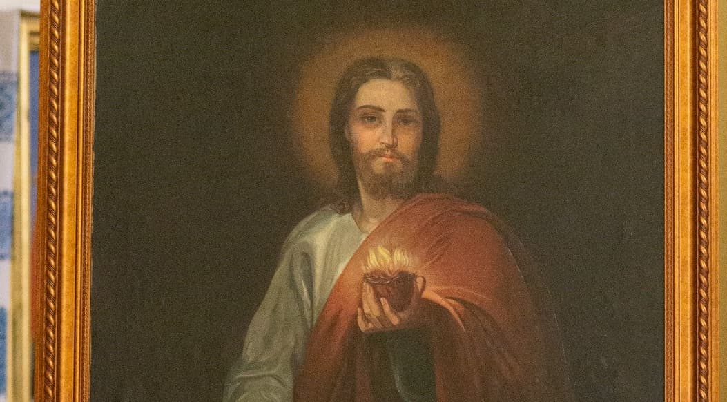 Ікона «Найсвятіше Серце Христове» авторства Софії Фредро-Шептицької