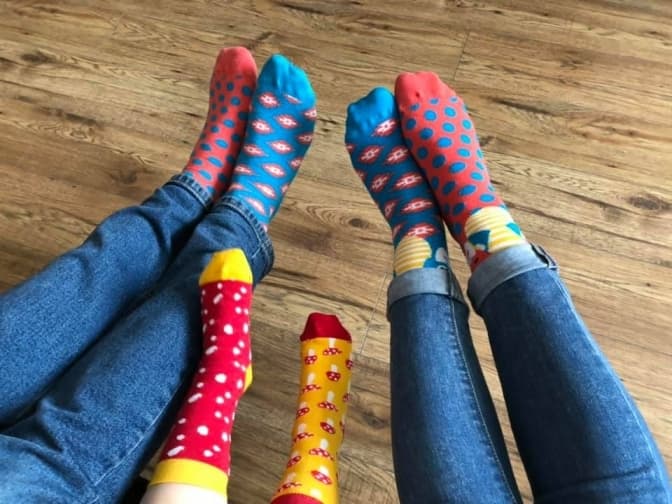 Львів’яни долучились до флеш-мобу на підтримку людей із синдромом Дауна. Фото