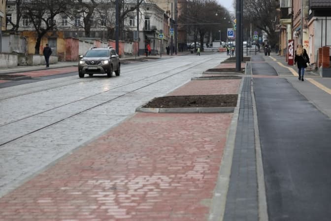 Сьогодні для проїзду відкривають частину відремонтованої вулиці Шевченка