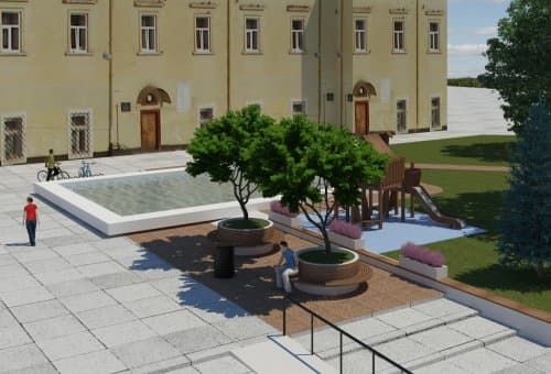 Площа Митна: дитячий майданчик чи бароковий сад?