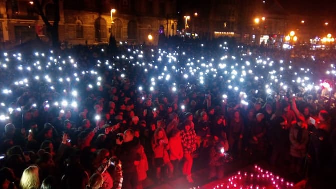Фото дня у Львові: концерт пам'яті Скрябіна