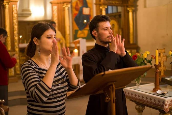 У Львові переклали Службу Божу мовою жестів. Відео