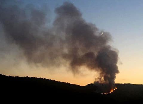 Для ліквідації пожежі на сміттєзвалищі задіють авіацію