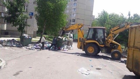 На полігони області вже вивантажили 140 тонн львівського сміття