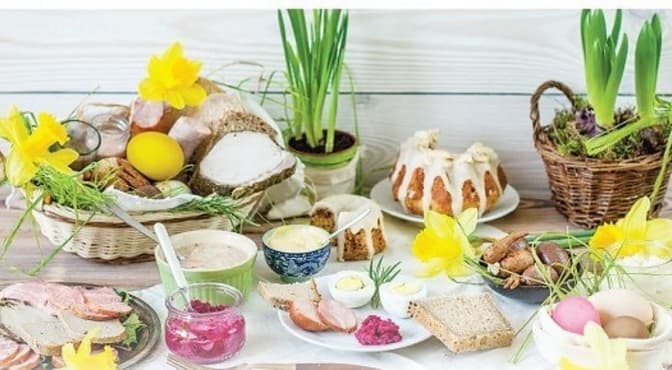Великодній сніданок. Що найкорисніше у пасхальному кошику