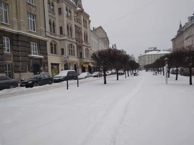 Львів у полоні снігу. Оперативна інформація в один клік