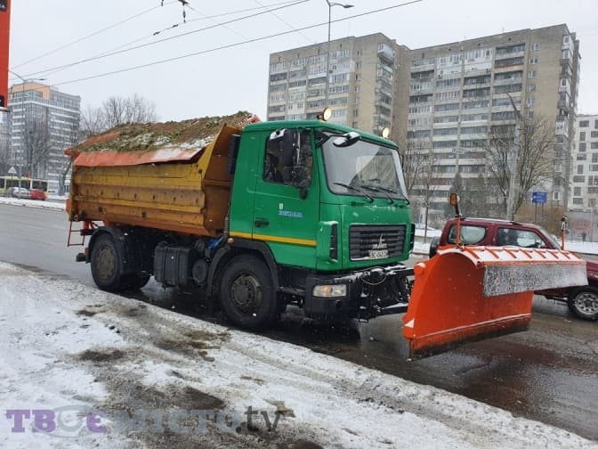 Де у Львові працює снігоприбиральна техніка. Мапа онлайн