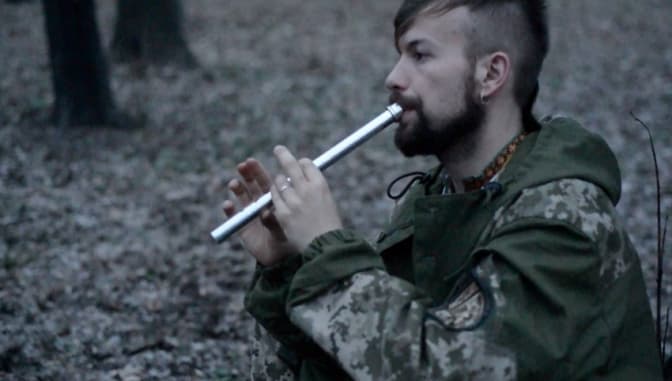 «Музика воїнів» від добровольця-сопілкаря. Відео