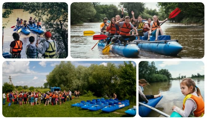 Як юні львів’яни підкорювали Дністер. Фото
