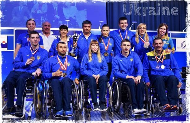 Львівські фехтувальники на візках стали переможцями Кубка світу