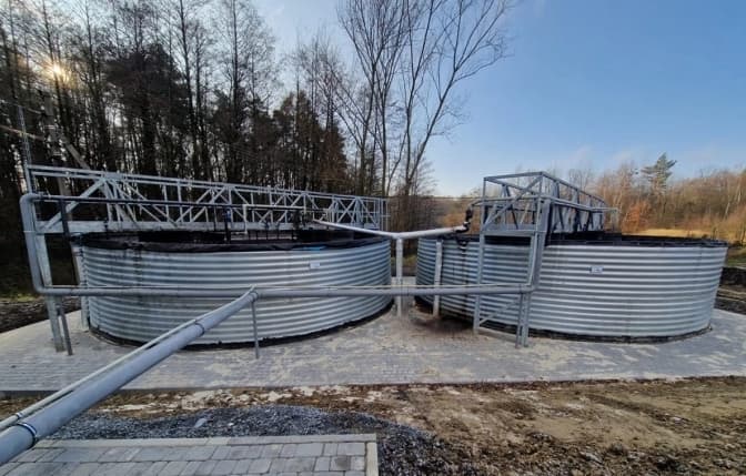 У Давидові завершили реконструкцію каналізаційно-очисних споруд