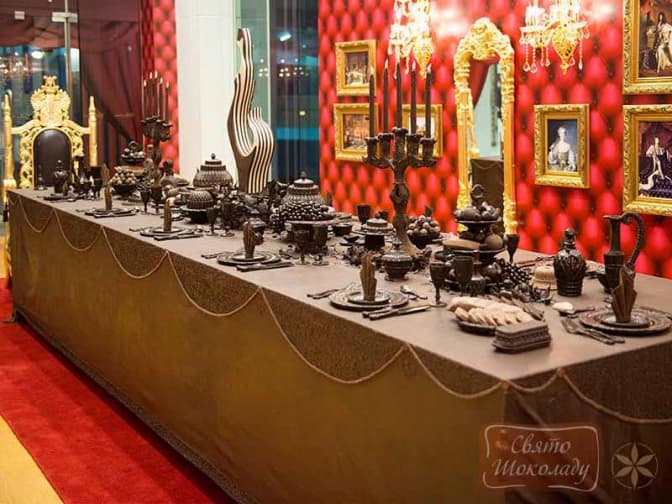 У Львові засервірують 5-ти метровий шоколадний стіл