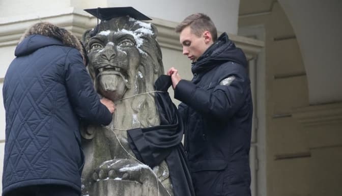Фото дня: як львівська молодь святкувала День студента