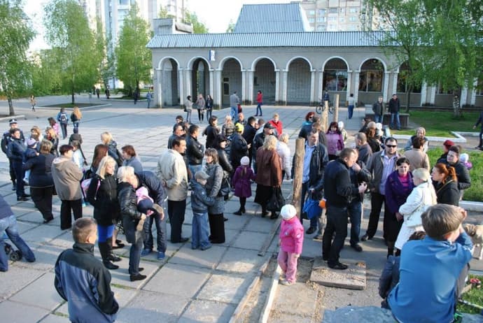 Фото очевидців