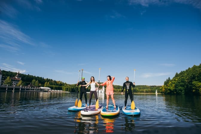 Залишилось всього декілька днів до першого SUP-тренування поблизу Львова