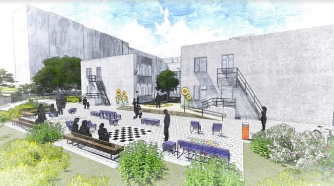 Львів’ян запрошують до обговорення проекту сцени. Візуалізація