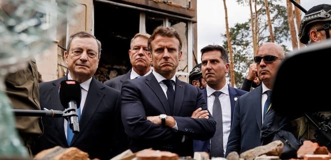 Німеччина, Франція, Італія та Румунія підтримали «негайне» надання Україні статусу кандидата в ЄС