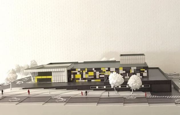 На даху торгового центру на Шевченка добудують офіси. Візуалізація