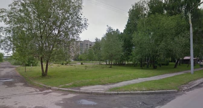 ділянка під можливий будинок. фото з google street view