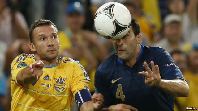 Євро 2012: збірна України програла збірній Франції - 0:2