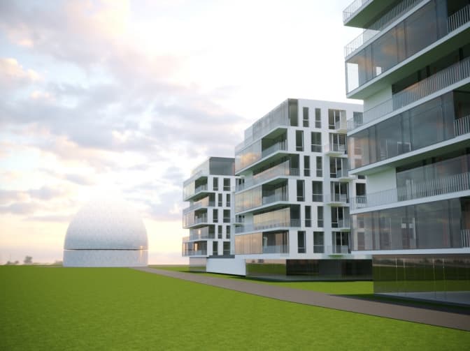 На Липинського у Львові хочуть побудувати новий житловий комплекс. Візуалізація