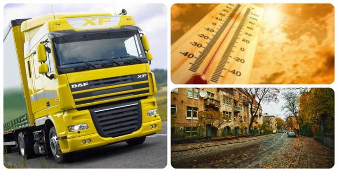 У спеку вантажівки їздитимуть Львовом лише вночі