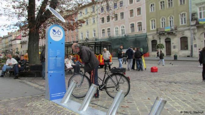 Станцію прокату велосипедів на площі Ринок перенесуть