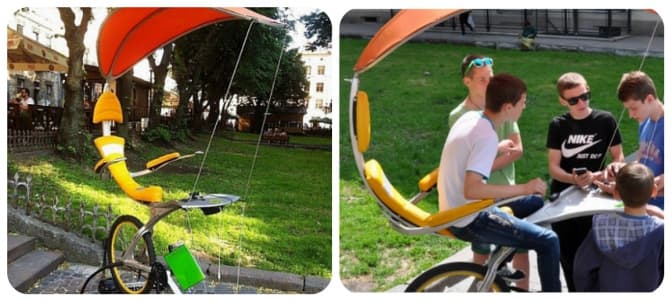 Де у Львові можна зарядити телефон від велогенератора