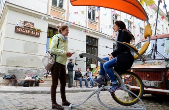 У Львові встановлять велогенератор для зарядки телефонів