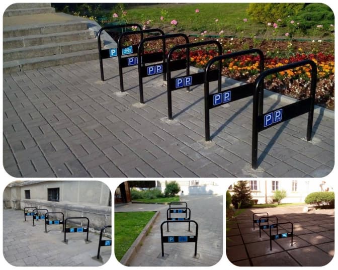 У Львові встановили 40 велостійок: локації