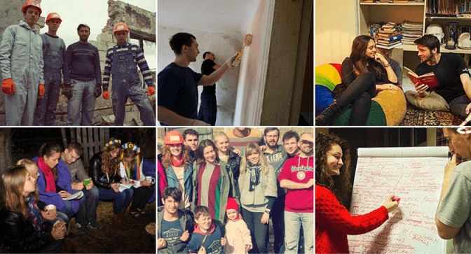 Львівські волонтери, які відбудовують Схід, потребують фінансової підтримки