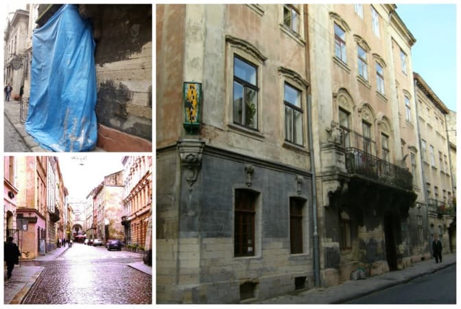 У Львові браму на пам'ятці архітектури планують замінити скляними дверима. Фото